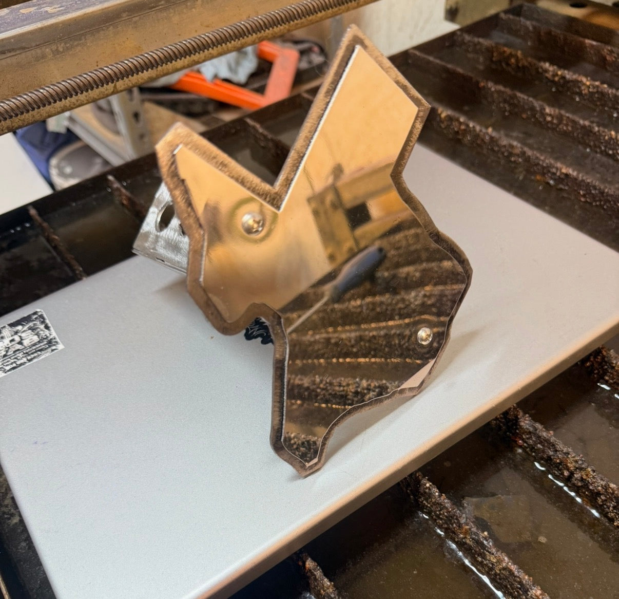 Custom text or logo Hitch Plate- 2 inch receiver