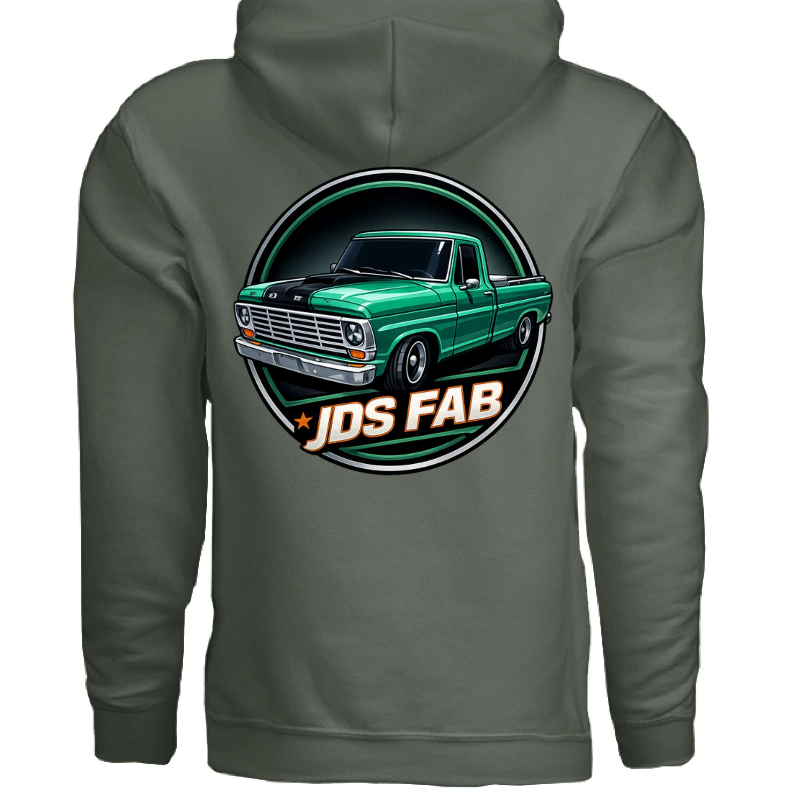 MILITARY GREEN - BACK