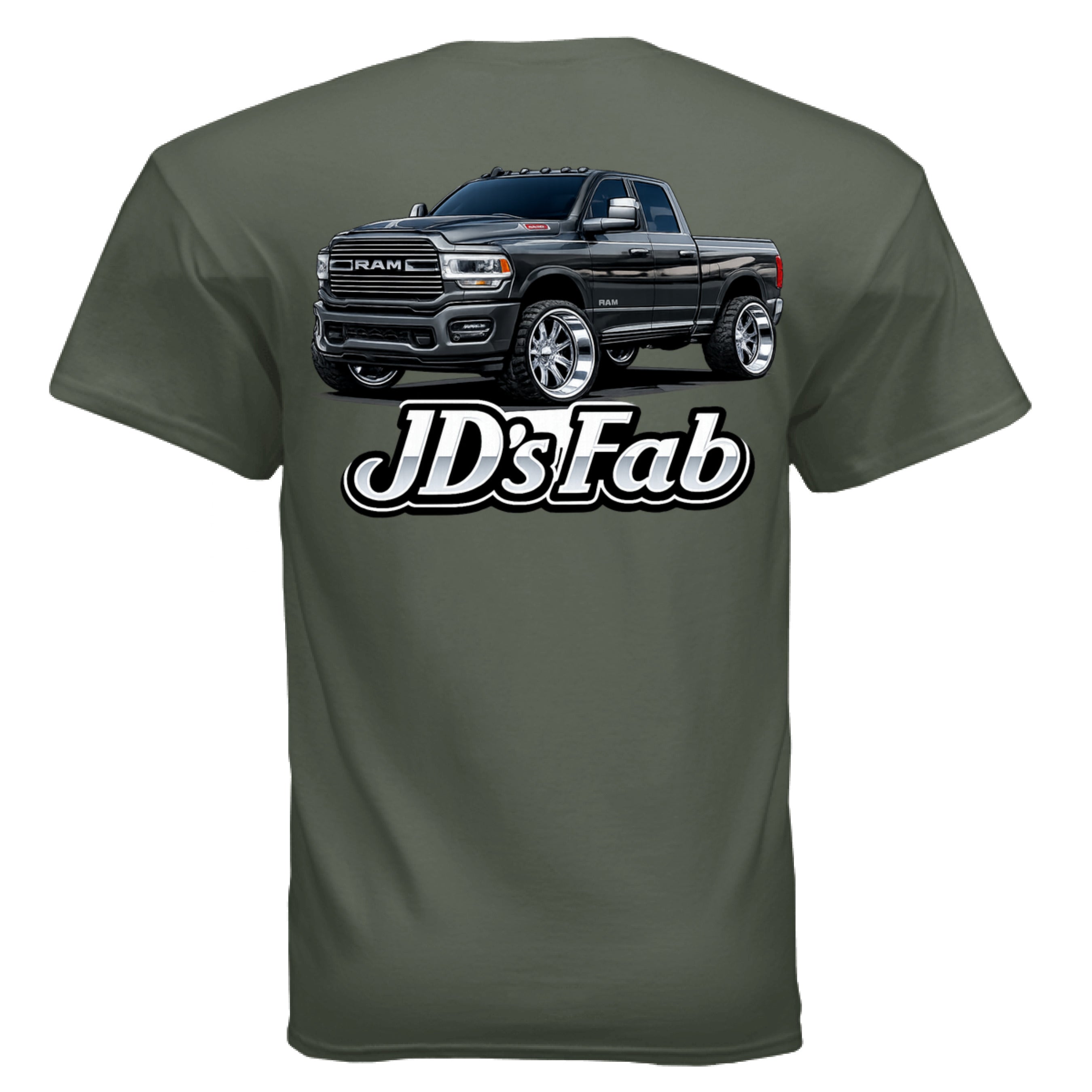 MILITARY GREEN - BACK